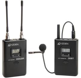 میکروفون-بی-سیم-هاشف-ازدن-Azden-310LT-UHF-On-Camera-Lavalier-System-
